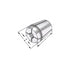 Sealed collet for high-pressure cooling 120 bar with internal coolant Dimensions